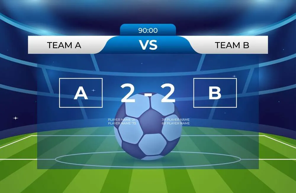 What does a draw mean in soccer betting?